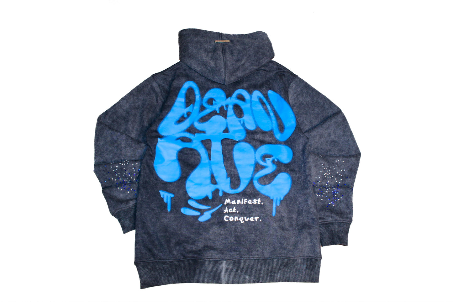 Obsidian Ankh Zip Up