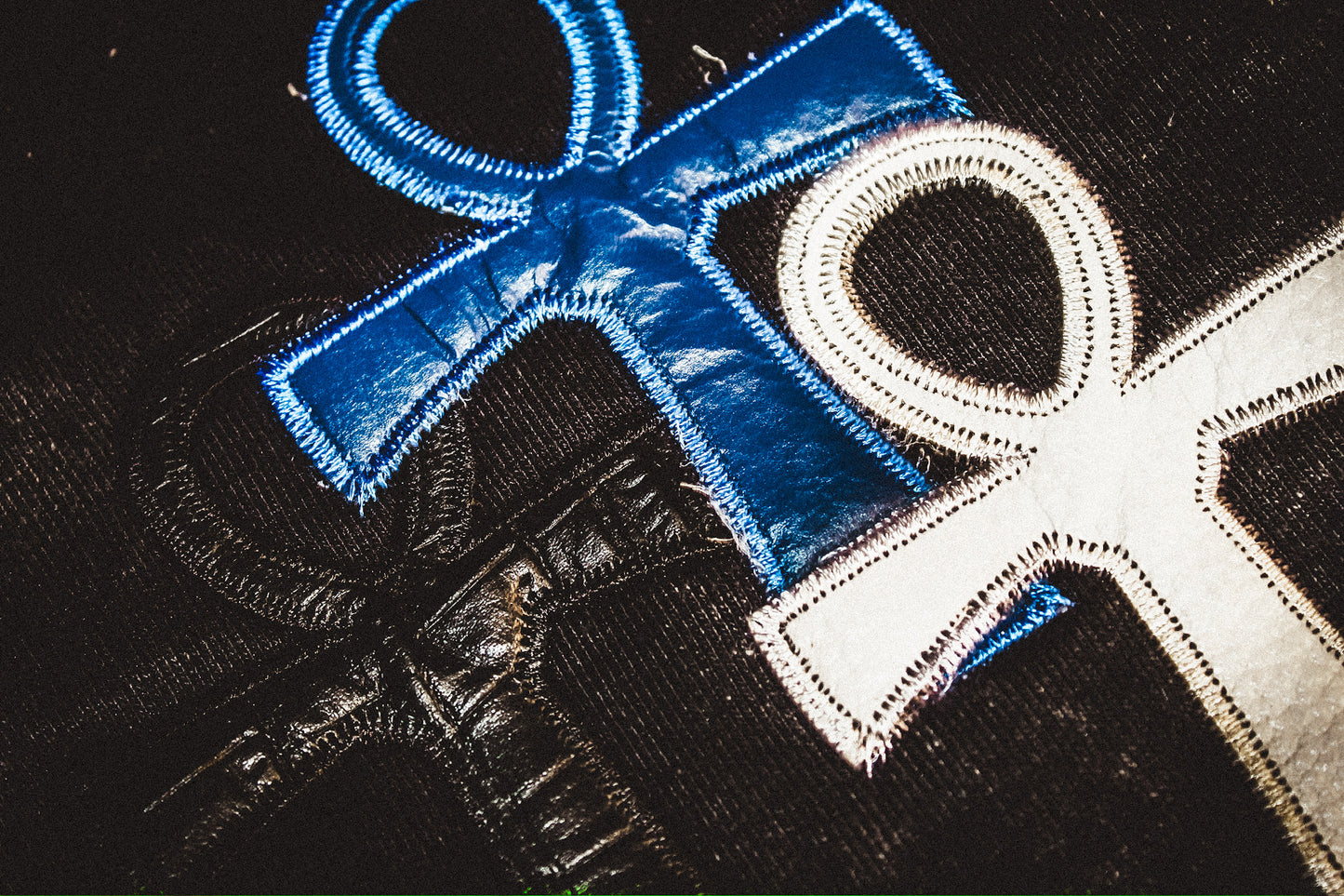 Obsidian Ankh Short